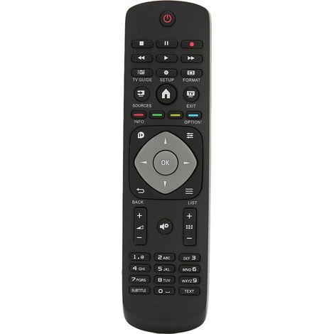 Télécommande de Remplacement Compatible avec Téléviseurs Philips 47PFH4109/88, 32PHH4009, 40PFH4009, 50PFH4009 (1/5)