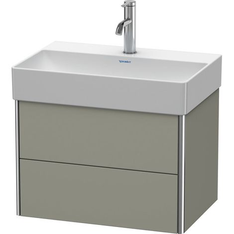 Duravit XSQUARE COMPACT mueble bajo lavabo 397x584x390mm steingr sdm (1/3)