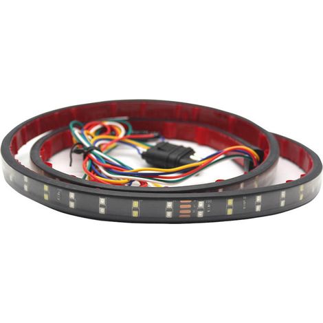 Barre lumineuse LED pour hayon de camion avec feu stop de recul et clignotants, éclairage modifié pour SUV (1/5)