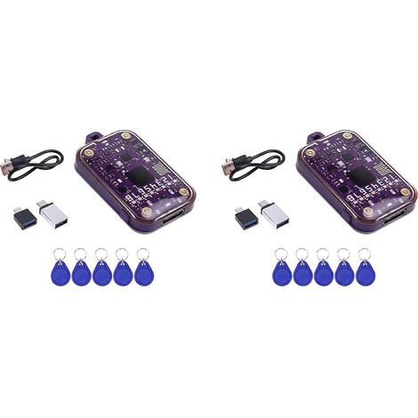 lecteurs de puces RFID, simulateur de carte à puce Chameleon Ultra, circuit intégré EM125 kHz, décodeur 13,56 MHz, circuit intégré d'écriture RFID, étiquette d'identification (1/5)