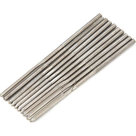 Lot de 10 alésoirs en acier rapide rectifiés de 1,8 mm pour machines à queue droite (1/5)
