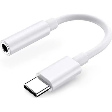 Adaptador de auriculares Samsung DAC USB-C - Conector mini de 3,5 mm - Blanco (1/3)