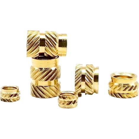 M1 .2 .4 .6 .7 M2 .5 M3 M4 M5 M6 Écrou à insert en laiton et (1/5)