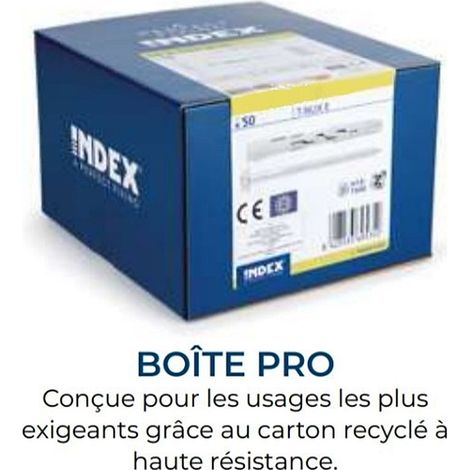 GUIDES PERFORÉES 38X40X2,00G ( 6 u.)
