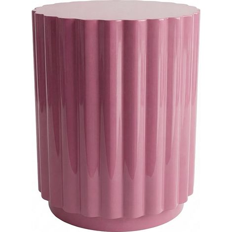 Tavolino in metallo Rosa lampone - LIMALORA