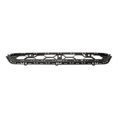 Grille de pare-choc avant centrale avec trous radars et caméra 24° Offroad Volkswagen Tiguan 2 phase 1 2016-2020