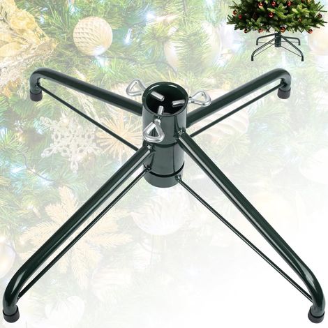 Pliable Support de Sapin de Noël, 40CM Métal Pieds de Sapin de Noël Base de Support de Remplacement (1/5)