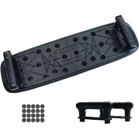 Planche à pompes pliable antidérapante pour le fitness et l'exercice musculaire - Support portable pour pompes - A (1/5)