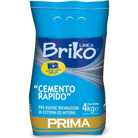 Linea Briko Cemento Rapido Da 4 Kg - 4 Pz