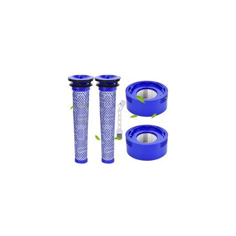Filtre de remplacement V7 pour aspirateur sans fil Dyson V7 V8 Sv10 Animal Absolute Motorhead Extra - Pièces de rechange V7 V8 n° Dy-96566101 et post-filtre Dy-96747801 (1/5)