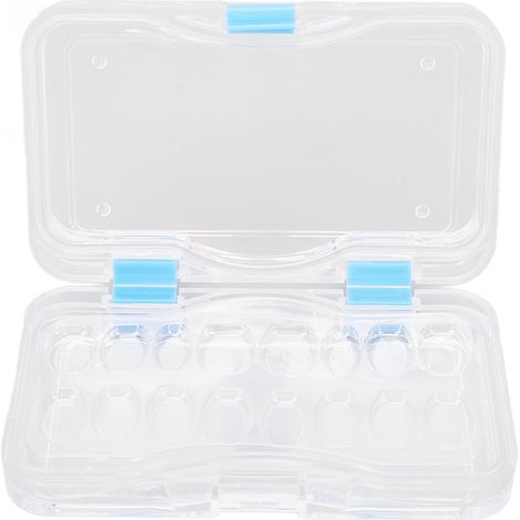Porte-film dentaire réutilisable avec trou, boîte transparente pour facettes, rangement sûr pour clinique dentaire (1/5)