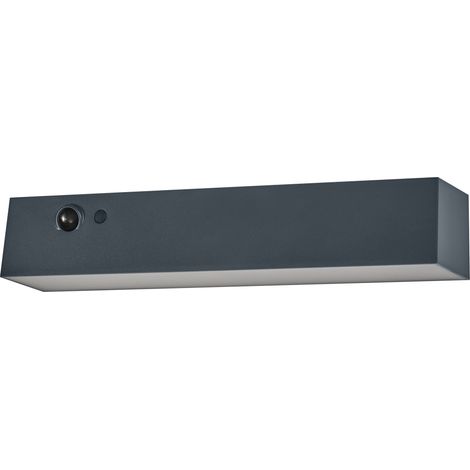 OSRAM Applique murale LED solaire  Endura Style Shore, 12,4 W, blanc chaud 3 000 K, 540 lm, capteur PIR, IP54, 18 jours (1/4)