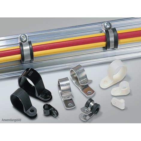 HELLERMANNTYTON collier Snapper, Alu6, naturel, aluminium, 1 pièce