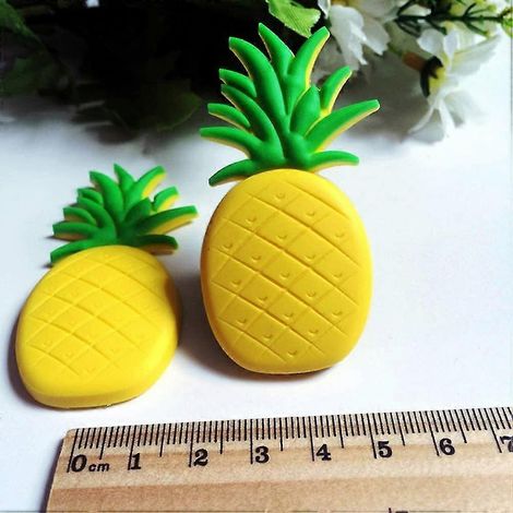 Lot de 10 aimants de réfrigérateur mignons en forme de fruits, aimants stéréo pour tableau blanc, décoration pour enfants (1/5)