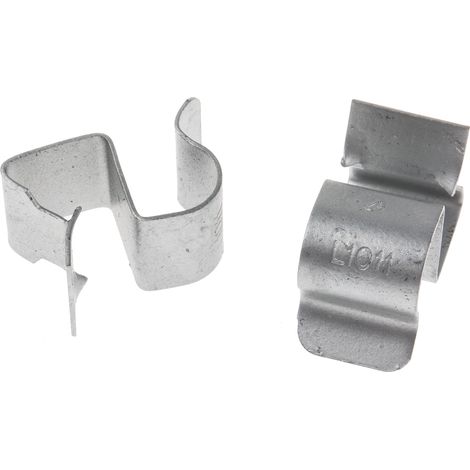 Rs Pro – Clip pour rebord de poutre – Acier – Épaisseur de bride 8 à 12 mm – Plage de diamètre de câble 10 à 11 mm – Lot de 25