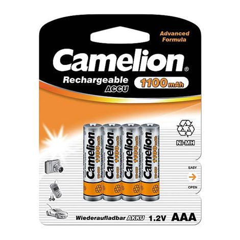 Camelion  AAA/HR03  1100 mAh  Batterie ricaricabili Ni-MH  4 pezzi (1/2)