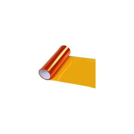 Film de protection pour phares de voiture, 200 cm x 30 cm, autocollant transparent pour phares et feux antibrouillard arrière, film PVC anti-rayures, orange STOL (1/5)