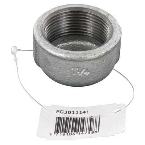 Tap贸n red galv hembra 1 1/4" UNIVERSAL FG301114L