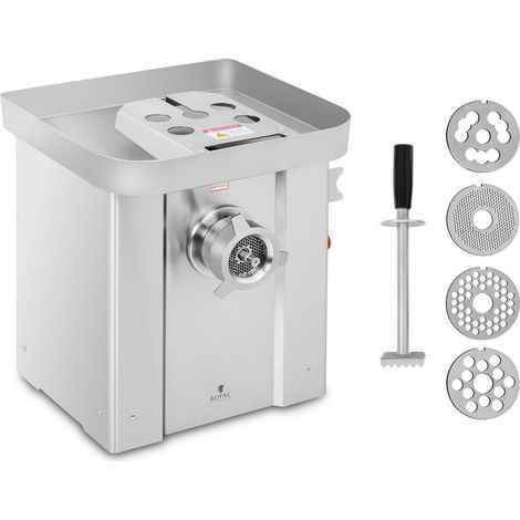 Tritacarne inox 800 kg/h funzione reverse potenza 1.500 watt 140001952