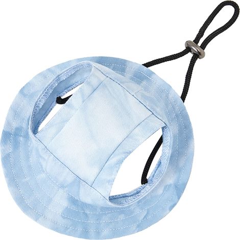 Chapeau de soleil pour chien ajustable, protection UV, idéal pour les activités de plein air.