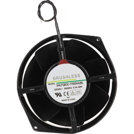 Geeignet für Radiatorlüfter, Axiallüfter mit Kugellagern, Aluminiumgehäuse, langlebig, leise und hitzebeständig, geeignet für elektrische Geräte.