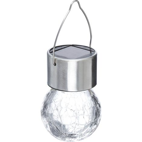 Lampada a sospensione Marty in vetro argento D6cm - Atmosphera créateur d'intérieur