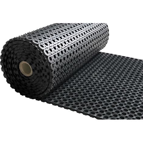 Alfombrilla de goma en rollo - Heavy Duty - Grosor 23 mm - Ancho 100 cm - por metro lineal