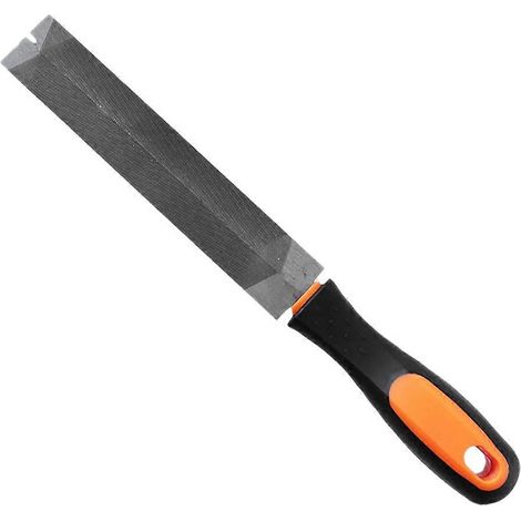 Lime à élaguer de 15 cm, lime à dents fines en acier à roulement T12, outil à main pour le travail du bois avec poignée (1/5)