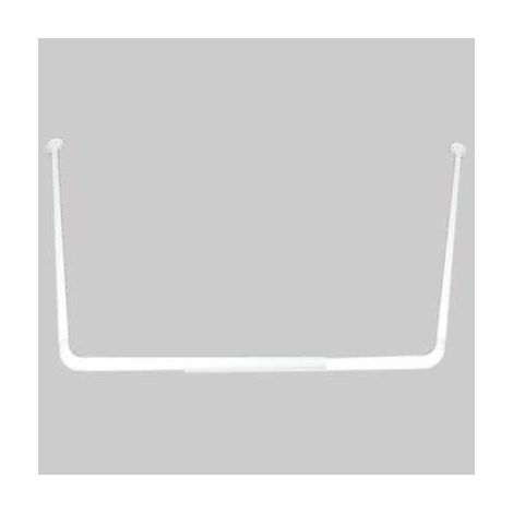 ASTA DOCCIA IDEAL BIANCO 3 LATI 80x80x80 CARDINALE