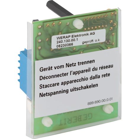 Geberit Scheda a circuiti stampati non equipaggiata, 240130001
