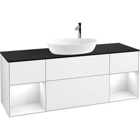 VB Waschbeckenunterschrank Finion G98 1600x603x501mm m Bel FK/RE/AP: GF/GF/2 (1/3)