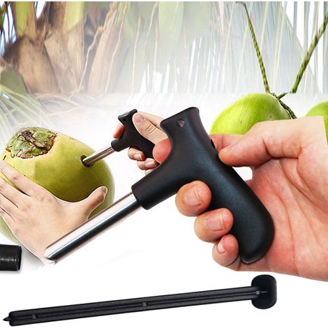 Ouvre-Noix Pour Coco - Outil De Perçage En Acier Inoxydable - Pour Cuisine Et Fêtes - Kit Complet ×1 (1/5)