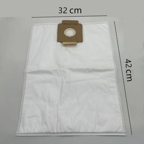 Compatible with Kärcher T7/1 / T8/1 / T12/1 / Clean Genie DS5300 dust bags (Germany), pack of 5 high-performance filter bags. (1/2)