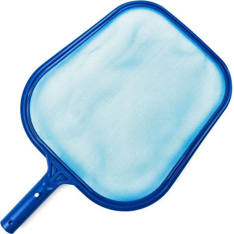 Épuisettes de Surface pour Piscine, Swimming Skimmer Leaf Net, Fine Mesh Net Sturdy Frame - pour Piscine, spas, étangs, fontaines (Pas de Tige télescopique) (1/5)