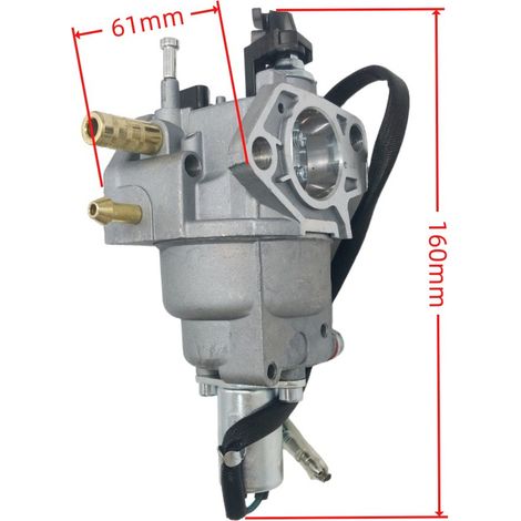 Der Vergaser ist für das Kraftstoffsystem der Firman Tri-Kraftstoffgeneratoren von 5700 bis 10000 Watt 505-101 geeignet.