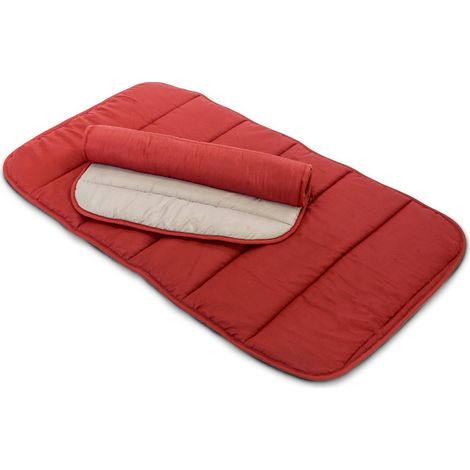 Cuccia Cuscino Comoda Per Animali Domestici Modello Bicolor Bordeaux/Tortora, misura60x90cmcoloreBordeaux-Tortora