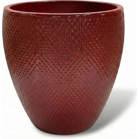 Vaso SIGNAC 22x25cm rosso imperiale