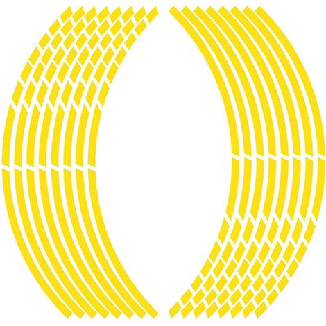18 reflektierende Felgenstreifen für Autos, individuelle DIY-Radaufkleber, universell für 18-Zoll-Reifen (1/5)