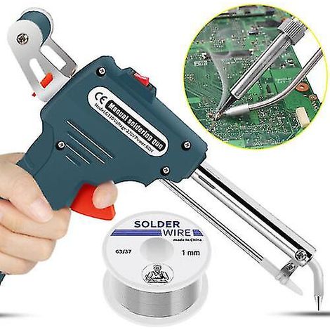 Kit pistolet à souder 60 W à alimentation automatique de soudure, outil de soudage portatif (1/5)