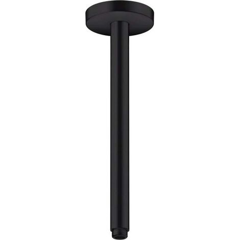Axor Elementi doccia - Braccio doccia a soffitto, 30 cm, nero opaco 26433670 (1/2)