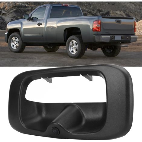 Heckklappengriff mit Öffnung für Rückfahrkamera, kompatibel mit Chevrolet Silverado (1999–2007) und GMC Sierra (1999–2007). (1/5)