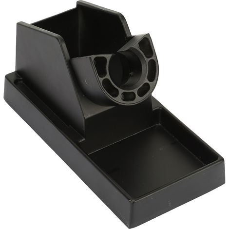 Support fer à souder en aluminium noir, dissipateur thermique efficace, base stable pour station de soudage (1/5)