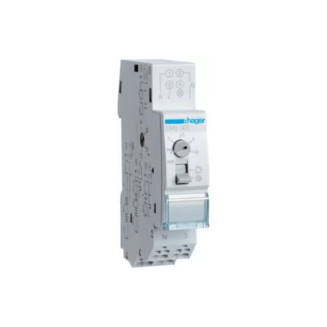 Hager Treppenlichtzeitschalter Multifunktion EMS005 (1/2)
