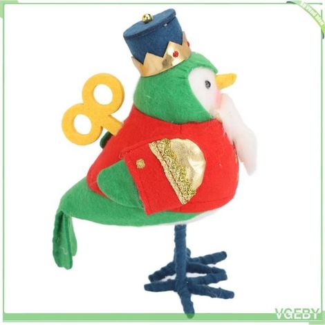 Décoration de table de Noël - FAFEICY - Oiseaux décoratifs - Vert - Coton/Polyester - Intérieur (1/5)