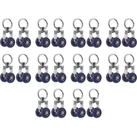 Convient aux accessoires de poulies de rideaux, rails, poulies, accessoires à roulettes et roues de suspension N 15