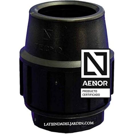 Tapón final PE  Accesorio para tuberia de polietileno  Riego y fontaneria  Medidas de 20mm a 90mm