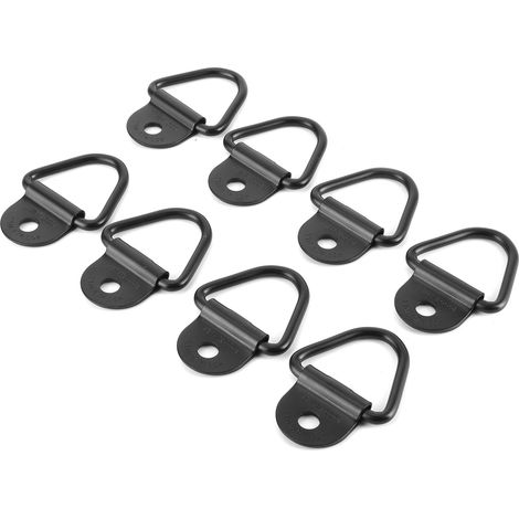 8 anneaux triangulaires universels de fixation, crochets de remorquage pour camion, camping-car, remorque et SUV (1/5)