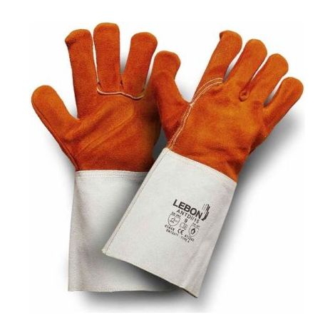 Gants de protection Lebon Protection ANTDI/15 taille 10, L, Résistant à la chaleur, 1 paire, Orange ( Prix pour 1 paire )