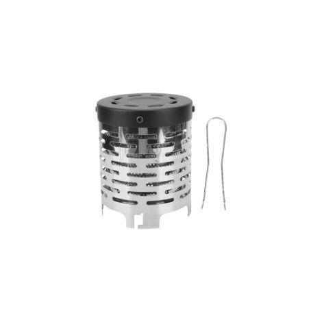 Housse de protection pour réchaud de camping – Couvercle chauffant portable en acier inoxydable (1/5)