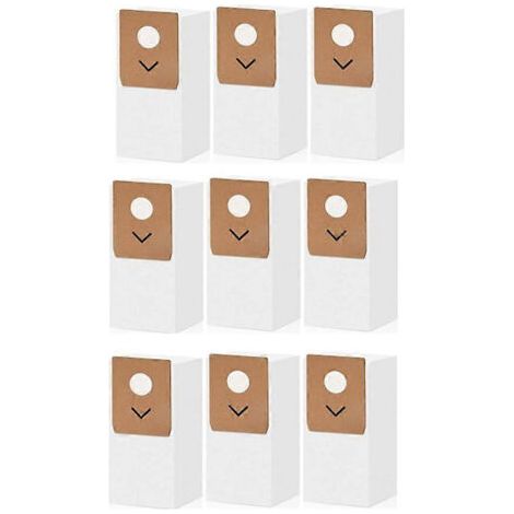 LAN Lot de 9 sacs à poussière pour aspirateur Eureka Stylus Elite NEC490BL NEC490SE (1/5)
